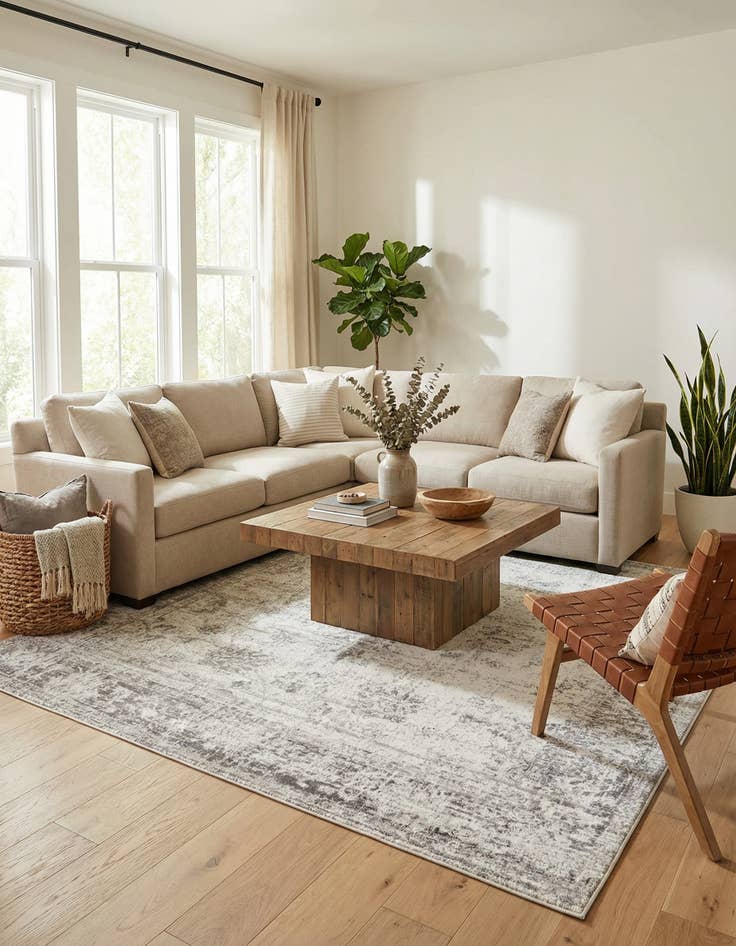 Detail image of  13' 1 x 13' 1 Monte Carlo Square Rug