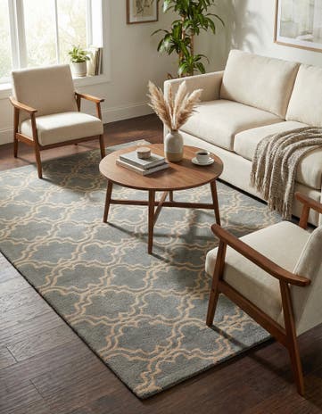 5' x 8' Luna Wool Rug