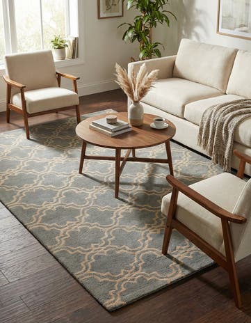 5' x 8' Luna Wool Rug