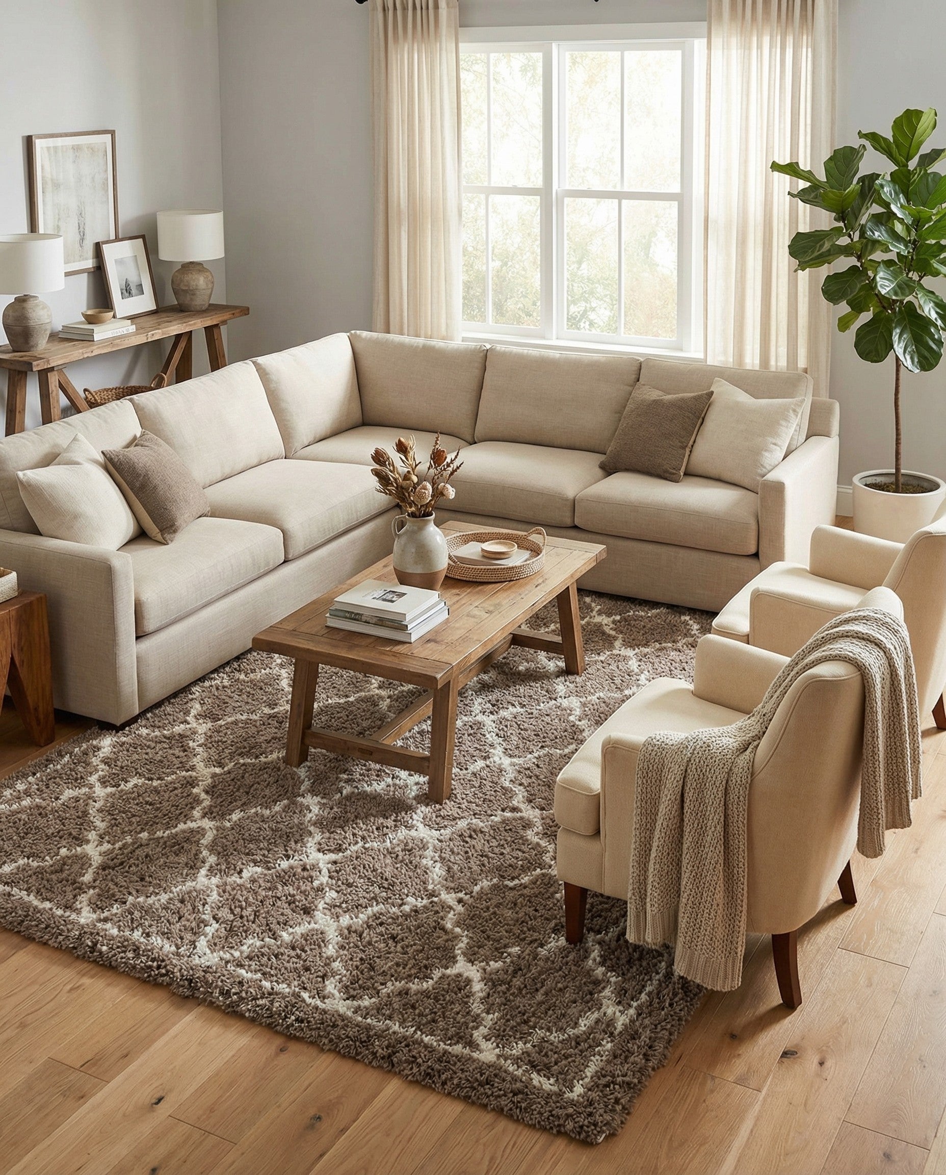  8' x 10' Infinity Shag Rug