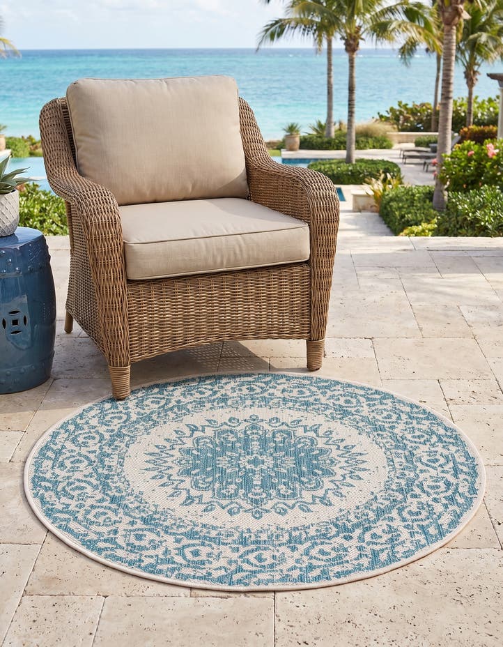 3' x 3' Easy-Clean Traditional Indoor / Ou...
