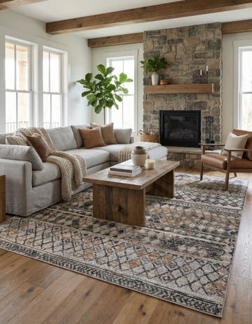 10' x 13' Leipzig Rug