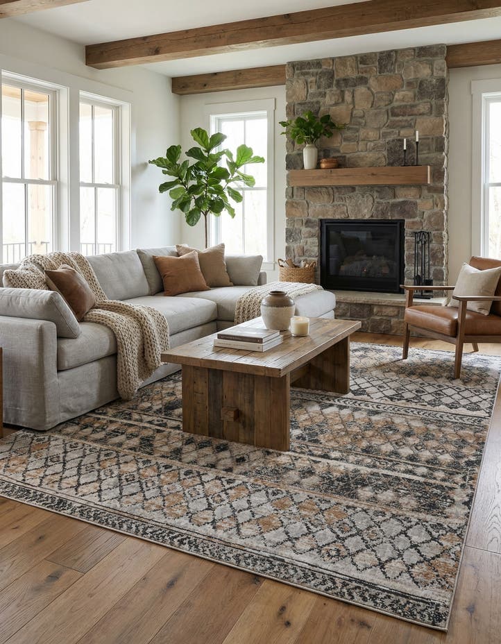 10' x 13' Leipzig Rug