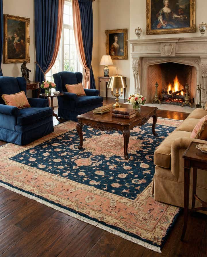 8' 3 x 9' 8 Tabriz Rug