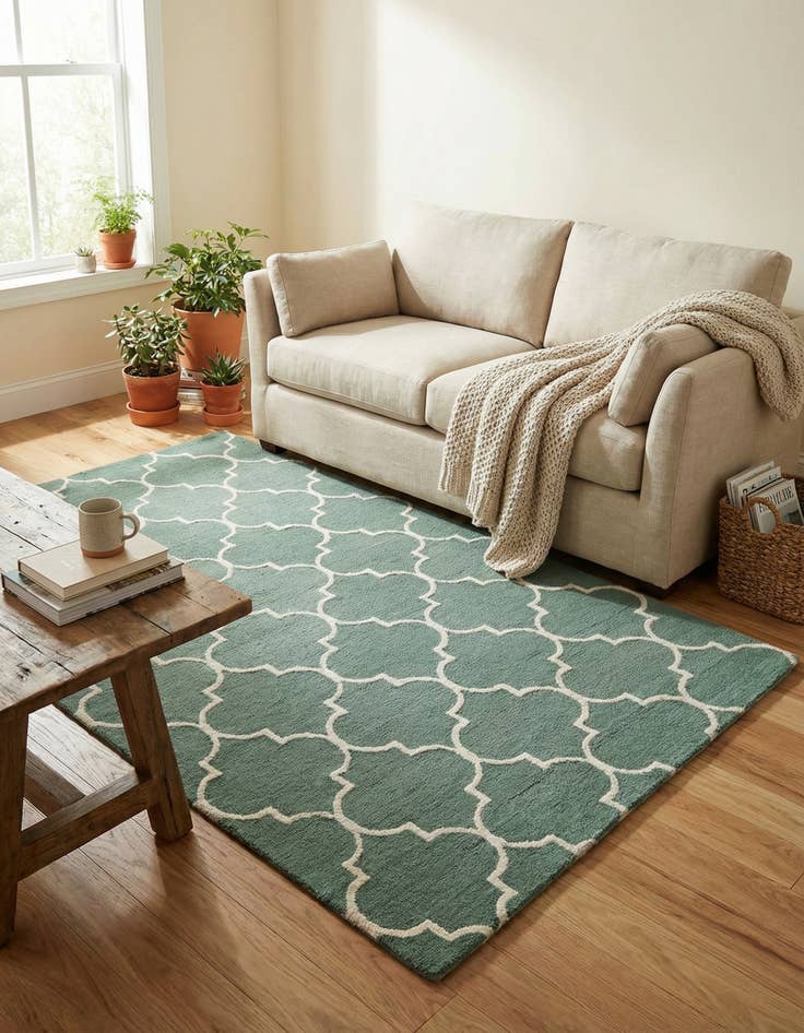 Detail image of 5' 2 x 8' 1 Luna Rug