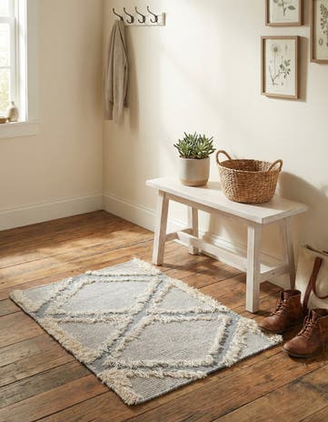2' 2 x 2' 10 Hand Woven Arizona Wool Rug