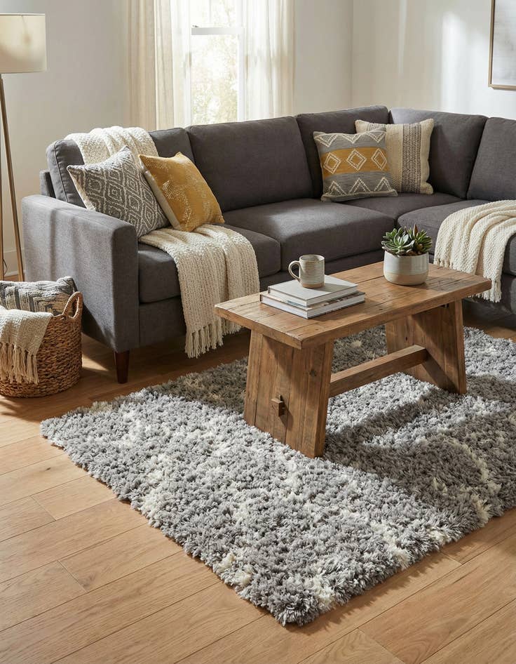 Detail image of 3' x 5' 3 Infinity Shag Rug