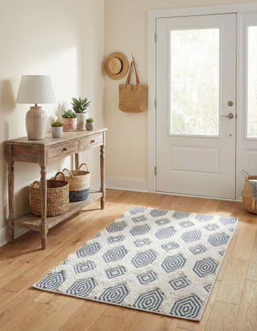Navy Blue Sabrina Soto Casa Havana Rug