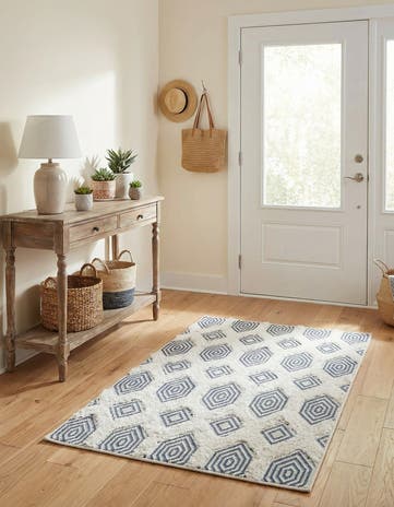 Navy Blue Sabrina Soto Casa Havana Rug