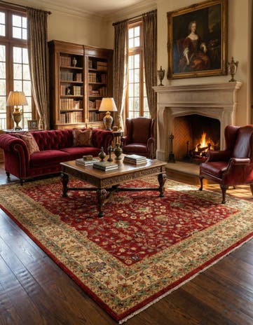 8' x 9' 10 Ariana Fine Wool Rug