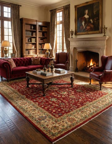 8' x 9' 10 Ariana Fine Wool Rug