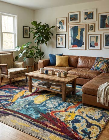 7' 10 x 10' Washable Haerfest Rug