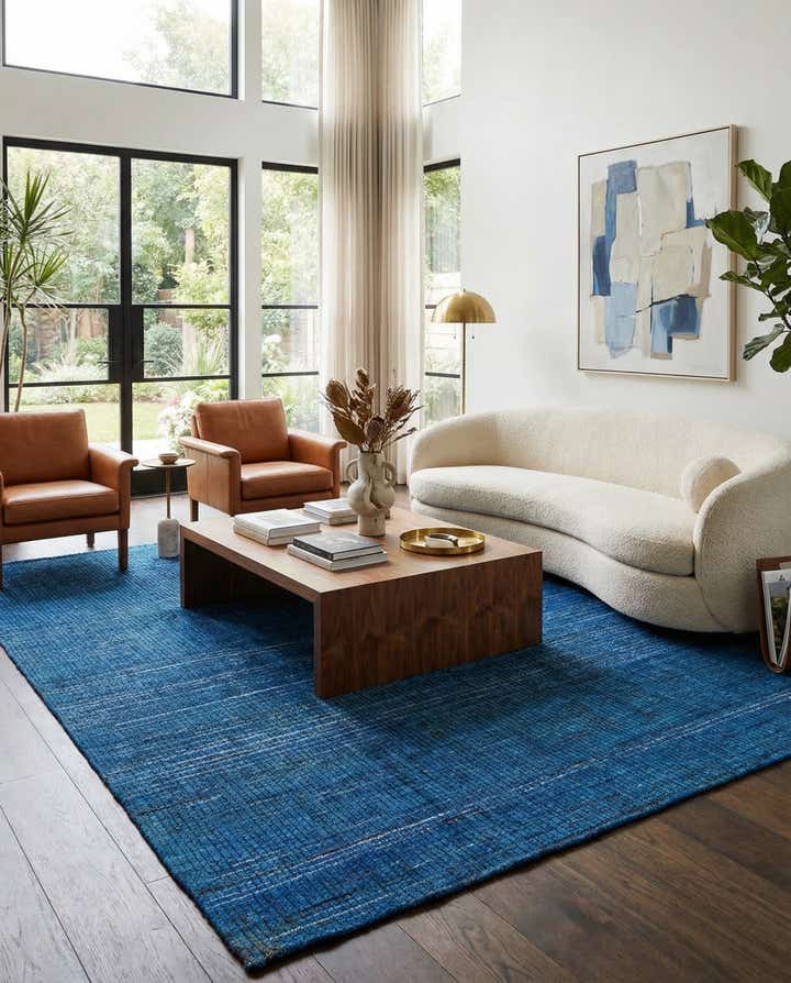 7' 9 x 10' 1 Hand Knotted Darya Wool Rug