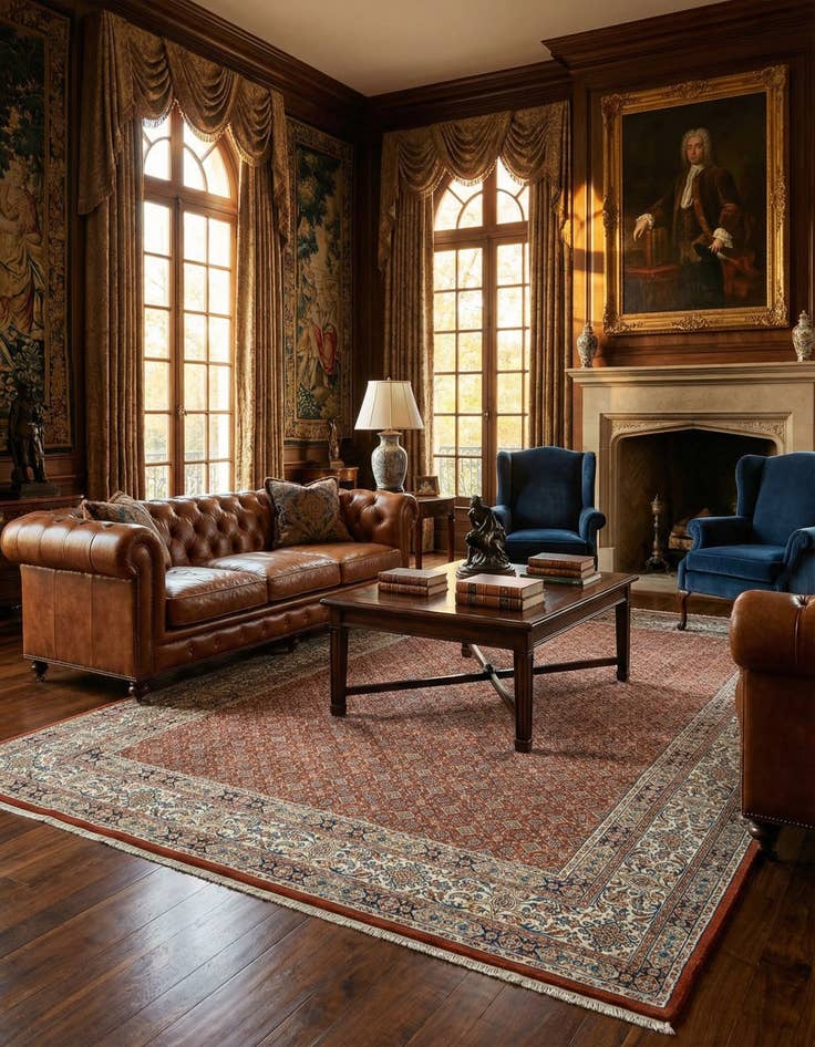 Detail image of  6' 5 x 9' 6 Mood Wool Rug