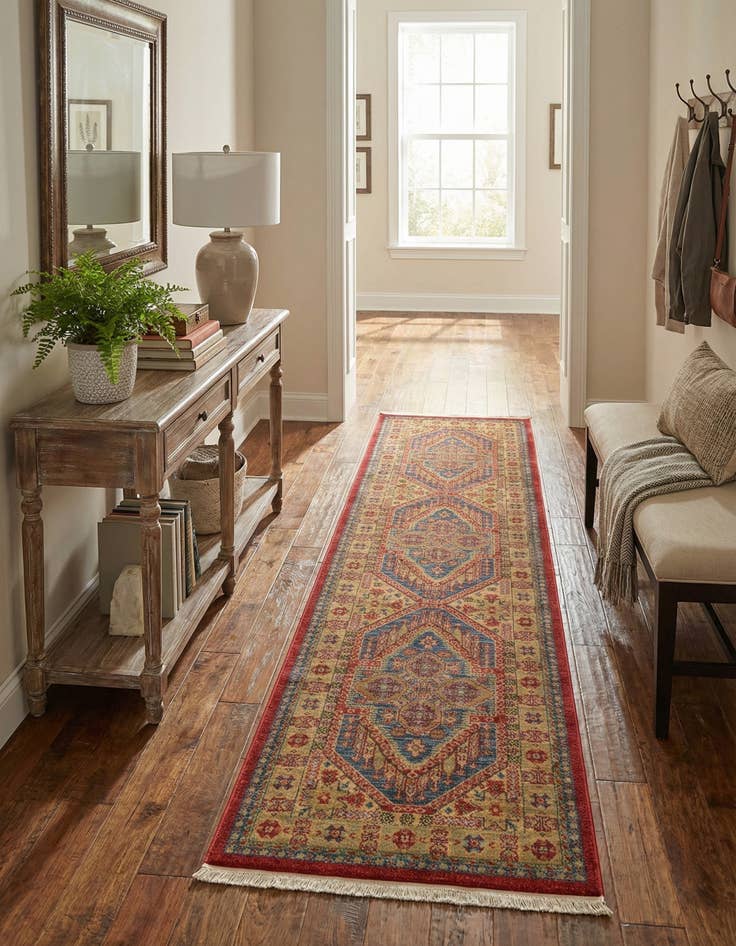 Detail image of 2' 7 x 10' Serapi Runner Rug