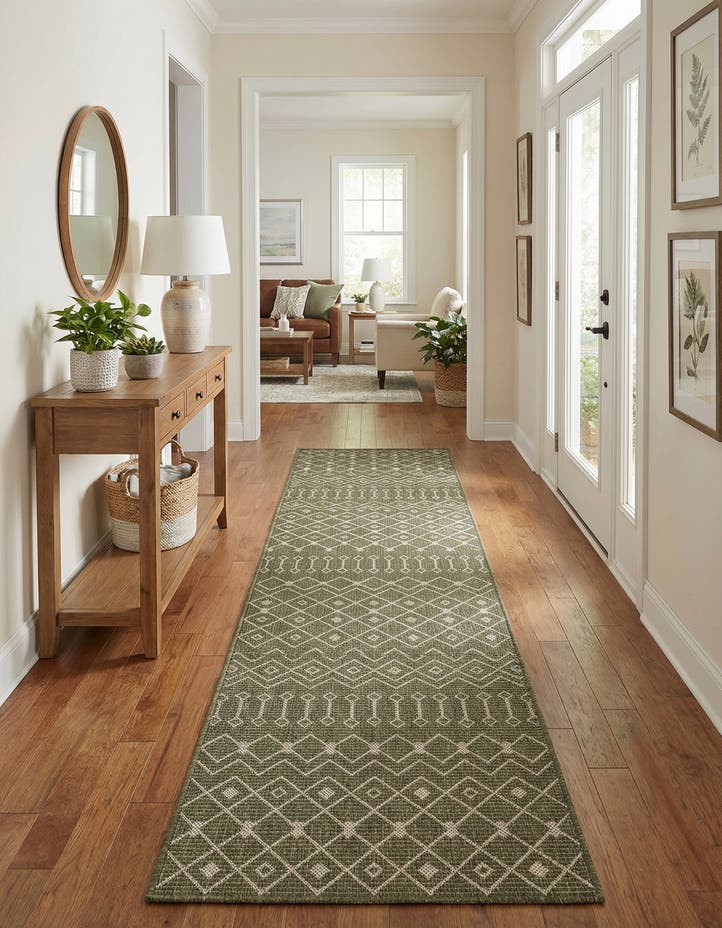 2' 7 x 12' Easy-Clean Lattice Indoor / Outdoo...