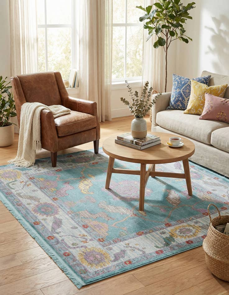 Detail image of 5' 5 x 5' 5 Paragon Square Rug