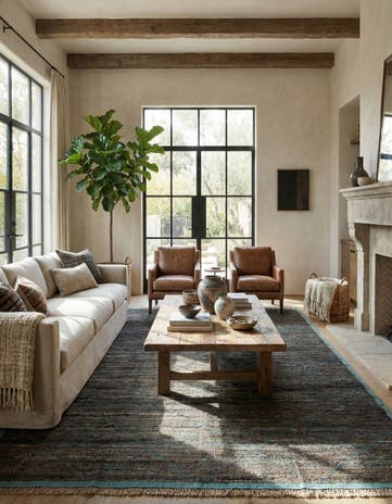 9' x 12' 8 Hand Knotted Moroccan Wool Rug