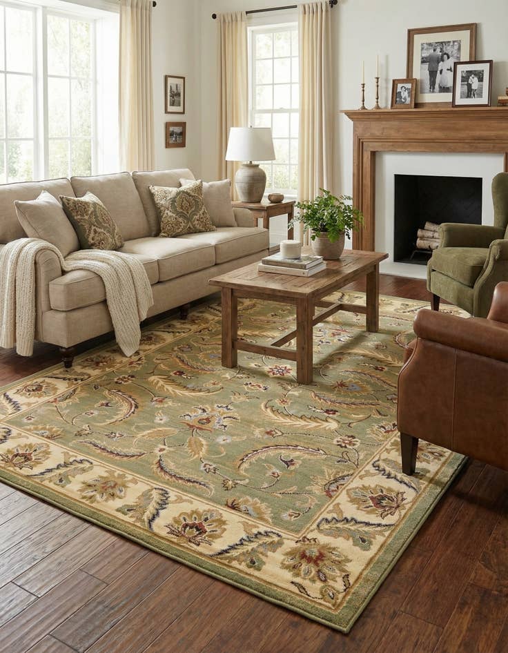 Detail image of 7' x 10' Classic Agra Rug