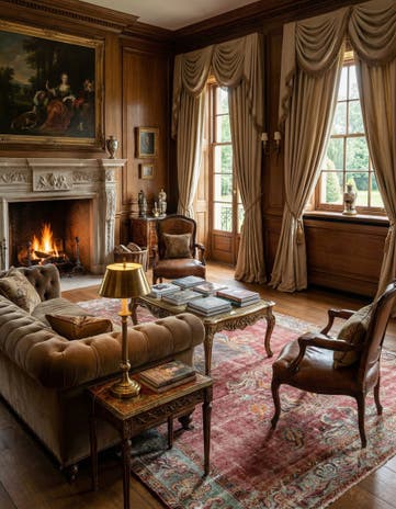 8' 4 x 11' 9 Vintage Royal Wool Rug