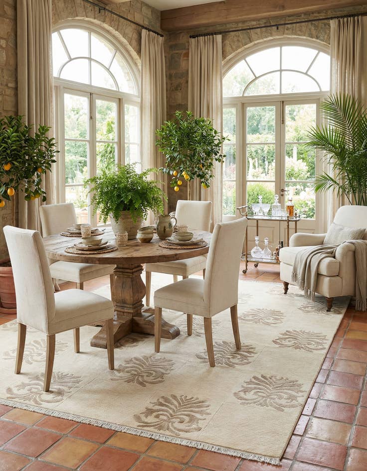 Detail image of  5' 7 x 7' 10 Darya Rug