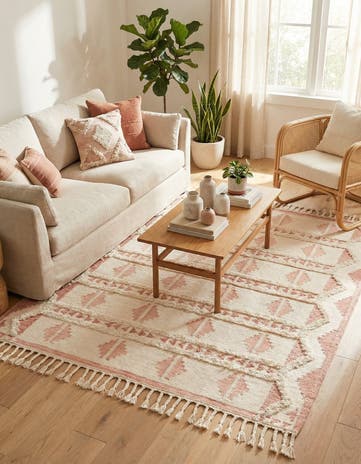 8' x 10' Hand Woven Arizona Wool Rug