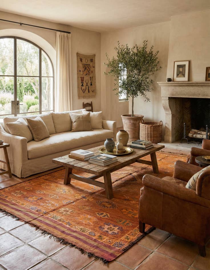 Detail image of  6' 8 x 13' 8  Hand Knotted Moroccan Wool Runner Rug