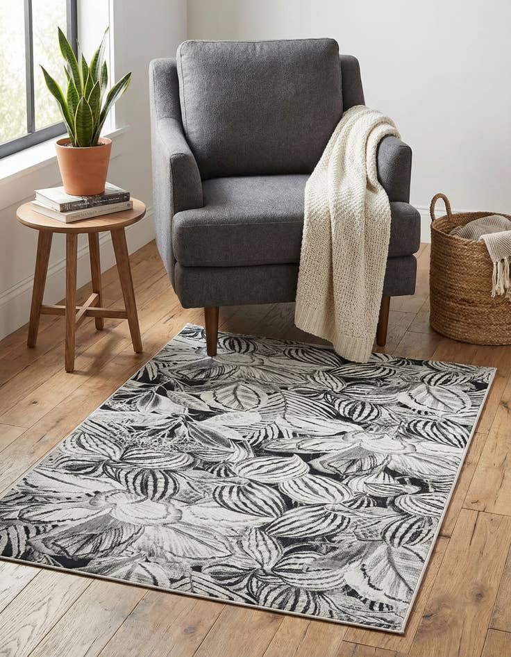 Detail image of 1' 4 x 1' 4 Blossom Sample Rug