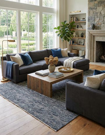 8' 3 x 10' 8 Hand Knotted Darya Wool Rug