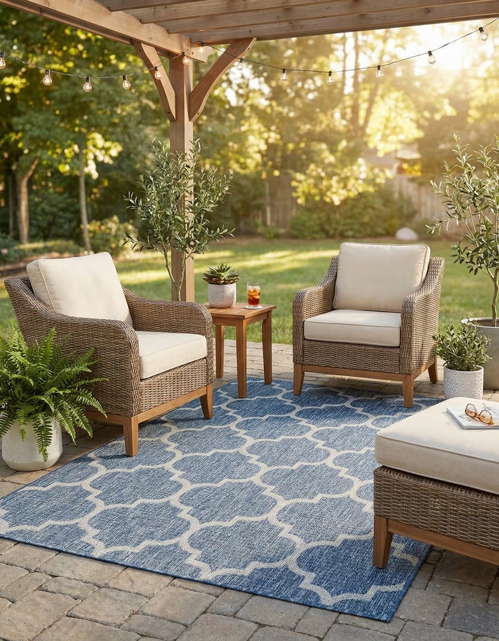 4' x 6' Easy-Clean Lattice Indoor / Outdoo...