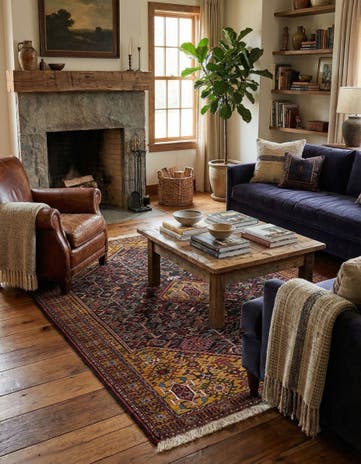 4' 10 x 6' 3 Ghashghai Rug