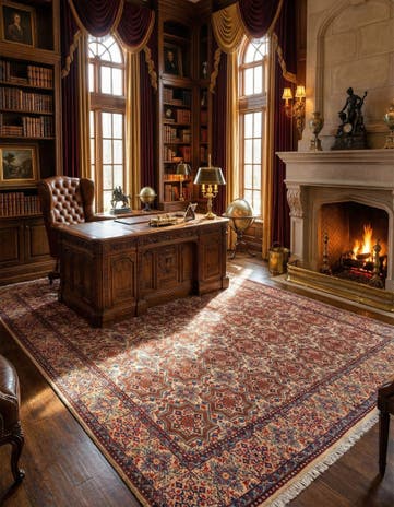 9' 11 x 13' 5 Birjend Wool Rug