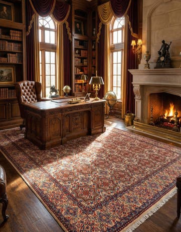 9' 11 x 13' 5 Birjend Wool Rug