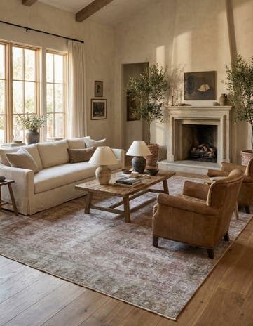 8' 4 x 11' 1 Hand Knotted Ultra Vintage Persian Wool Rug