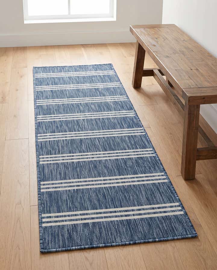 2' x 6' Easy-Clean Jill Zarin Anguilla Indoor / Outdoor Runner Rug