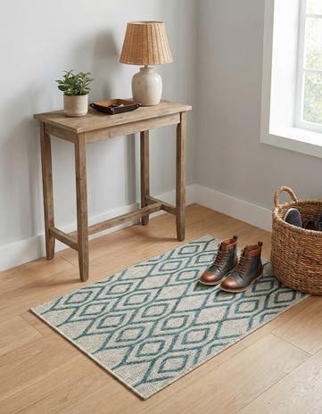 2' x 3' Easy-Clean Jill Zarin Turks and Caicos Indoor / Outdoor Rug