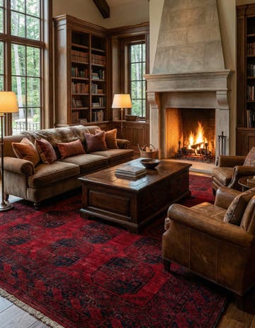 8' 4 x 10' 6 Hand Knotted Afghan Akhche Oriental Wool Rug