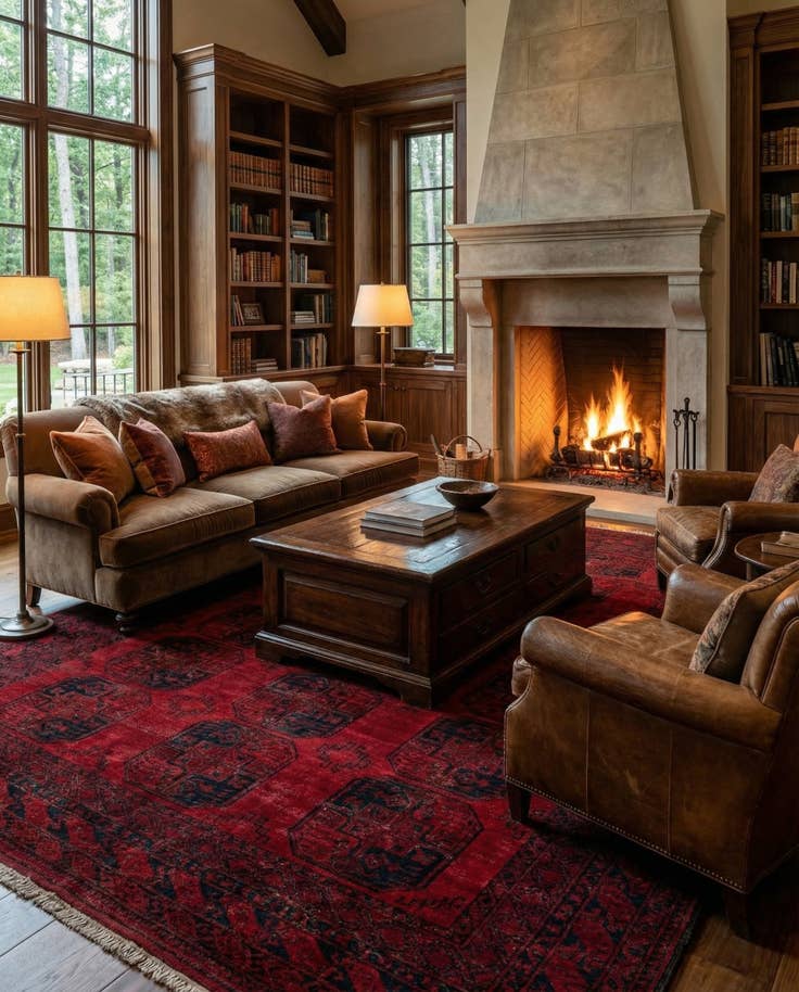 Detail image of 8' 4 x 10' 6 Hand Knotted Afghan Akhche Oriental Wool Rug