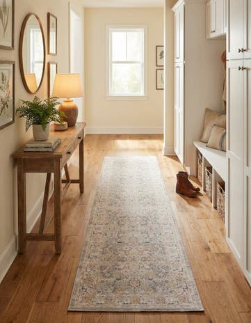 Cloud Gray Whitney Runner Rug
