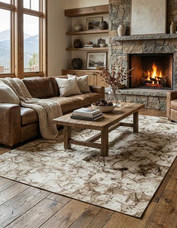 5' x 7' 11 Cowhide - Patchwork Rug