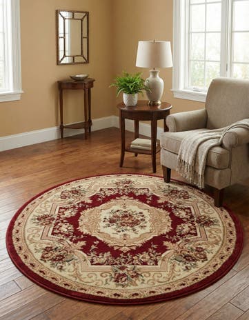 4' x 4' Chateau Round Rug