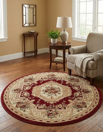 4' x 4' Chateau Round Rug
