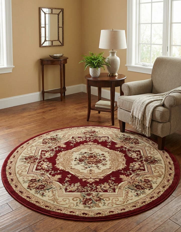 4' x 4' Chateau Round Rug