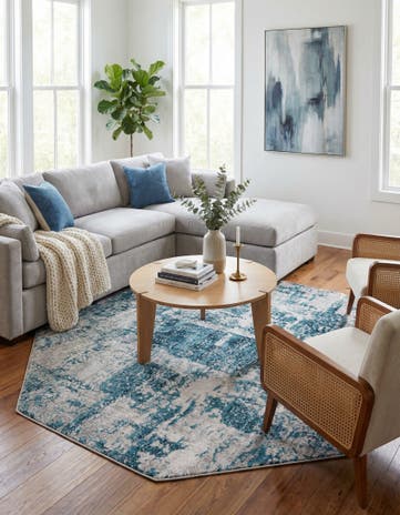 7' 10 x 7' 10 Finsbury Octagon Rug