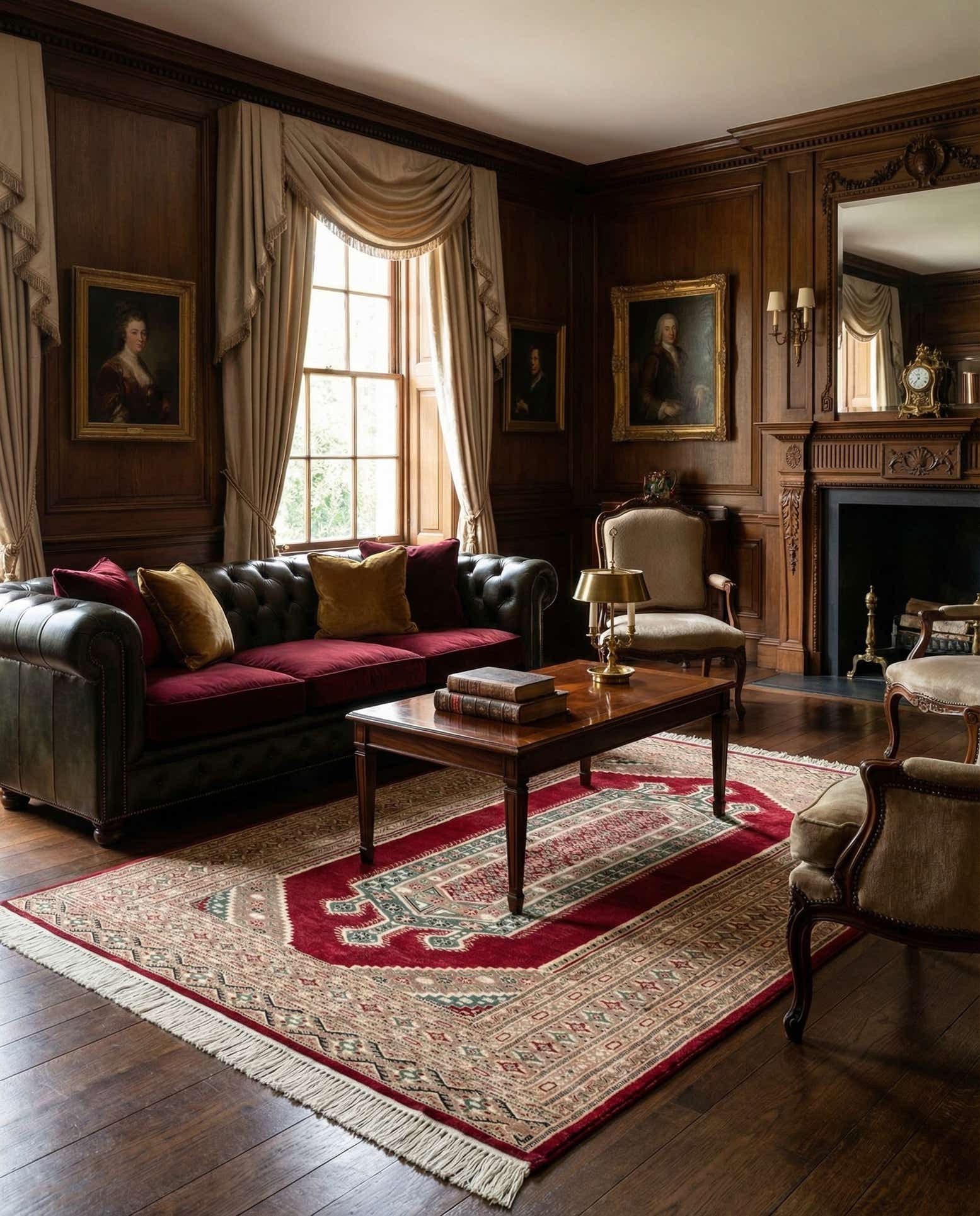4' 3 x 6' Hand Knotted Bokhara Oriental Rug