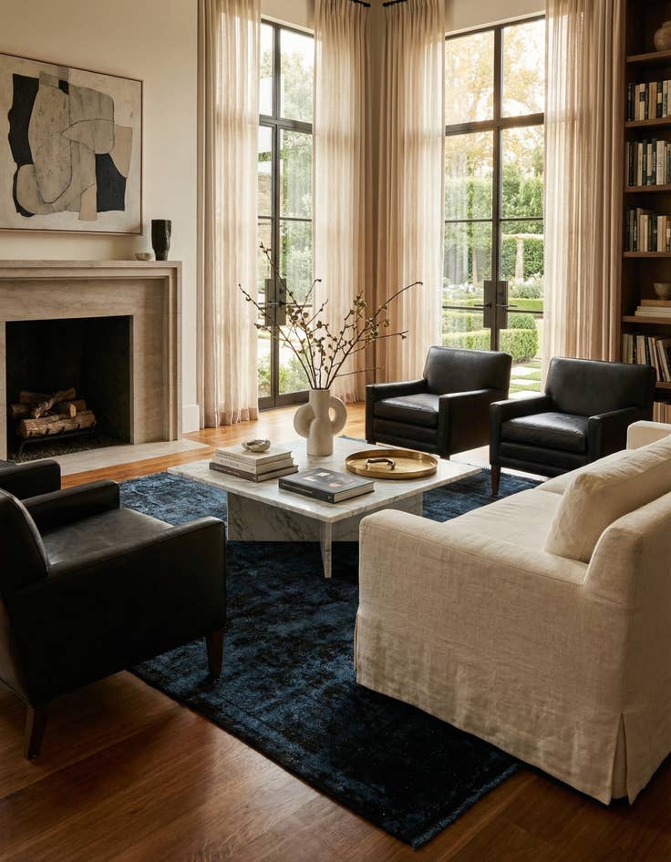 Detail image of 7' 5 x 10' 9  Hand Knotted Ultra Vintage Persian Wool Rug