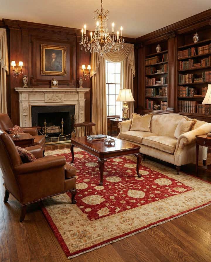 5' 9 x 7' 7 Kaizar Wool Rug