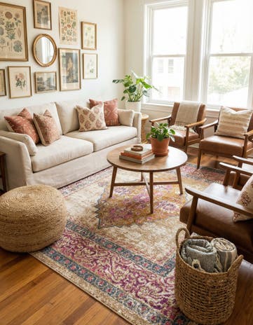 8' x 8' Aria Square Rug