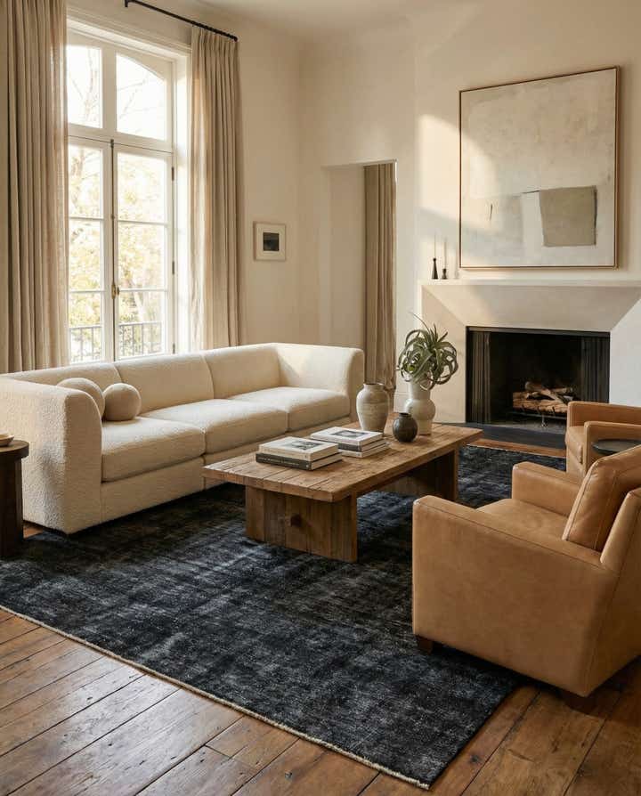 9' 4 x 12' 3 Hand Knotted Ultra Vintage Persian Wool Rug