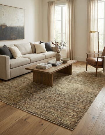 4' 10 x 6' 4 Hand Knotted Modern Ziegler Oriental Rug